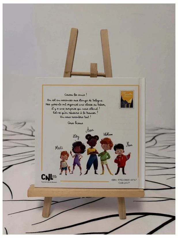 Treasure Hunt in Sologne Children's Book Virginie Grimaldi – photo 2